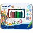 Маркеры акриловые с жидкими чернилами, 24шт Kite Creative