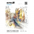 Скетчбук для робіт олівцями, A5, 30 арк., Kite Creative