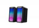 Акустическая система 2.0 HAVIT HV-SK755BT USB 10W RGB Black