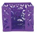 Бокс для паперів, BAROCCO, металевий, фіолетовий