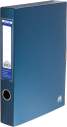 Папка-бокс для документів на липучці, 235х320х55 мм, темно-синій