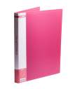 Папка пластикова зі швидкозшивачем, A4, червона
