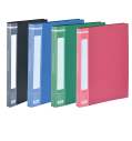 Папка пластикова зі швидкозшивачем, A4, асорті