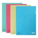 Папка-кутик, А4, 180мкм, асорті