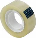 Клейка стрічка канцелярська, 18мм х 30м, прозора