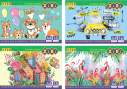 Альбом для малювання на скобі, 16 аркушів, 120 г/м2, KIDS Line