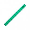 Лінійка пластикова, 30см, зелена