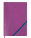 Блокнот діловий LOLLIPOP, L2U, А5, 96 арк., клітинка, бузковий, шт.шкіра
