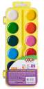 Водорозчинні акварельні фарби, 12 кольорів, жовтий, KIDS Line