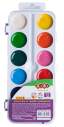 Водорозчинні акварельні фарби, 12 кольорів, білий, KIDS Line