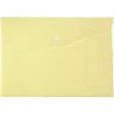 Папка на кнопці, А4, Pastelini, жовта