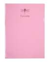 Папка-кутик FAVOURITE, PASTEL, А4, рожева (12шт)