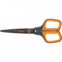 Ножиці Titanium, 19 см, сіро-помаранчеві