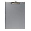 Кліпборд-папка, А4, PVC, сірий