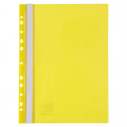 Швидкозшивач з перфорацією А4, жовтий