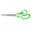 Ножиці Shell, 21 см, біло-салатові