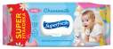 Серветки вологі "Superfresh" Baby chamomile з клапаном, 120 шт