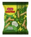 Сухарики зі смаком сметана з зеленню, 90г  ТМ Sultan