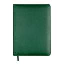 Щоденник недат. PRIME, A5, зелений, штуч.шкіра/поролон, 336 стор
