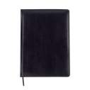 Щоденник недат. BRAVO, L2U, A4, чорний, штуч.шкіра/поролон, 336 стор