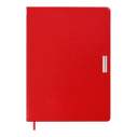 Щоденник недат. SALERNO, L2U, А4, червоний, штучна шкіра