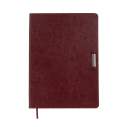Щоденник недат. SALERNO, L2U, А4, коричневий, штуч.шкіра, 336 стор