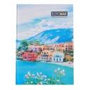 Книга канцелярська МІСТА/СЕЗОНИ, JOBMAX,  А4, 96 арк., клітинка, офсет, тверда лам. обкладинк