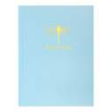 Записная книжка FAVOURITE, PASTEL, А5, 96 л., клетка, офсет крем, тв. лам. обложка, голубая