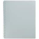 Зошит для записів CLASSIC, B5, 80 л., клітинка, пластикова обкладинка, сіра