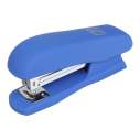 Степлер пластиковий, RUBBER TOUCH, 20 арк., (скоби №24; 26), 127х54х33 мм, синій
