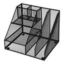 Підставка-органайзер 310x255x255 мм, металева, чорна