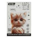  Картон цветной CATS&DOGS, А4, 7 цветов - 14 листов, 230 г/м2, KIDS Line
