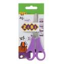 Ножиці дитячі з лінійкою 132мм, фіолетові, KIDS Line