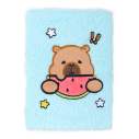Блокнот плюшевий CAPYBARA 12, А5, 80 арк., клітинка, асорті, KIDS Line