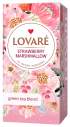 Чай зелений 1.5г*24, пакет "Strawberry marshmallow", LOVARE