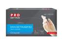 Рукавички вінілові, нестерильні, безбарвні, 100шт/уп., розмір L PRO SERVICE