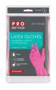 Рукавички універсальні латексні, міцні, розмір L, рожеві Professional (144 шт/ящ) PRO SERVICE