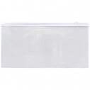Папка-конверт, DL, застібка zip-lock біла