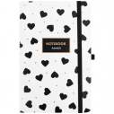Книга записная Partner, 125х195 мм, 96 арк., кл, Black&White