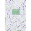 Книга записная твердая обл. А5, 96 л., клет., TR, Floral 3