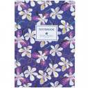Книга записная твердая обл. А5, 96 л., клет., TR, Floral 5