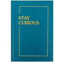 Книга записная твердая обл. А5, 96 л., клет.,  Stay curious