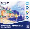 Пастель масляна, 24 кольори Creative