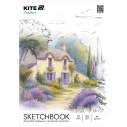 Скетчбук для робіт олівцями, A4, 30 арк., Kite Creative