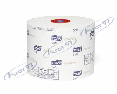 Туалетний папір в рулонах Tork Premium Soft