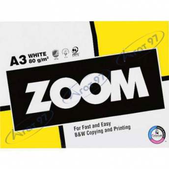 Бумага Zoom A3, класс C, 80г/м2, 500 листов