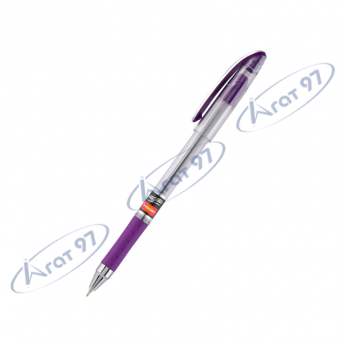 Ручка кулькова Maxflow, фіолетова