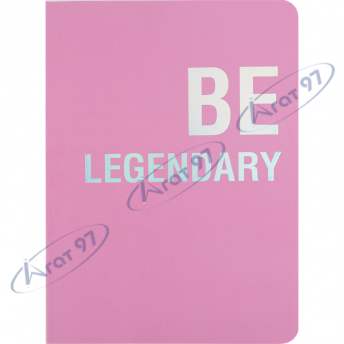 Книга записна Motivation  A5, 80 арк. кл., Be legendary