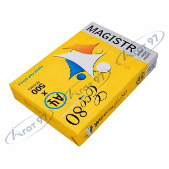 Бумага Magistr Eco80 A4, класс C, 80г/м2, 500 листов