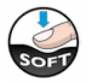 Ножницы детские ESSENTIALS SOFT 130мм, ассорти